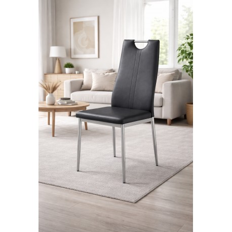 K202 Spisebordsstol - Sort