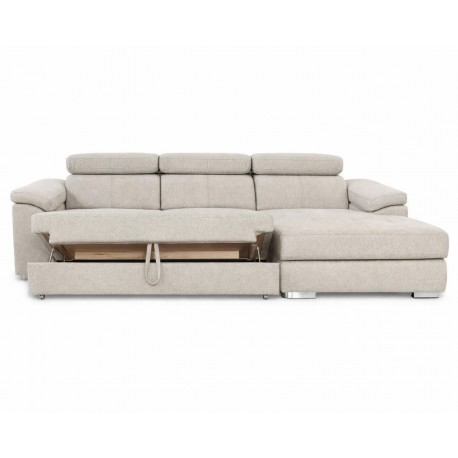 Stitch Sovesofa højrevendt Med Indbygget Sengeudtræk