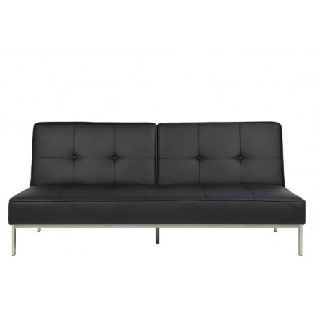 Perugia sovesofa - Sort tekstillæder
