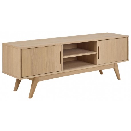 Marte Tv-bord Hvidolieret Eg 160cm
