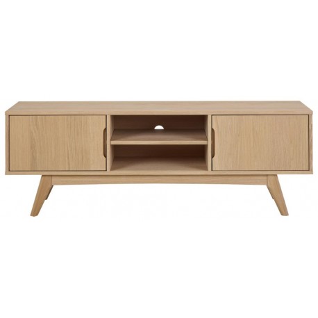Marte Tv-bord Hvidolieret Eg 160cm