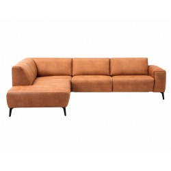 Assens Hjørnesofa Cognac Kentucky Venstrevendt