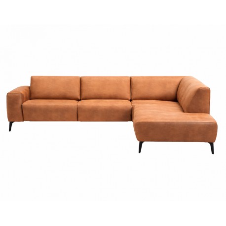 Assens Hjørnesofa Cognac Kentucky Højrevendt