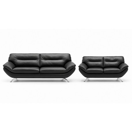 Taastrup 3 + 2 pers sofa soleda Læder