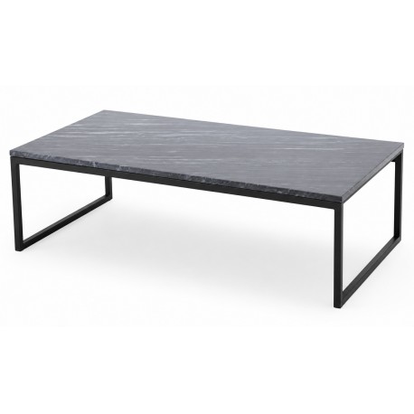 Estelle ægte marmor Sofabord 120 x 60cm - Grå