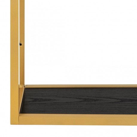 Seaford væghylde sort MDF 91 cm