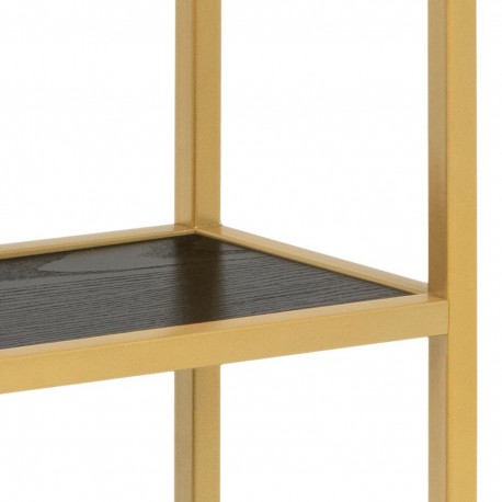 Seaford væghylde sort MDF 91 cm