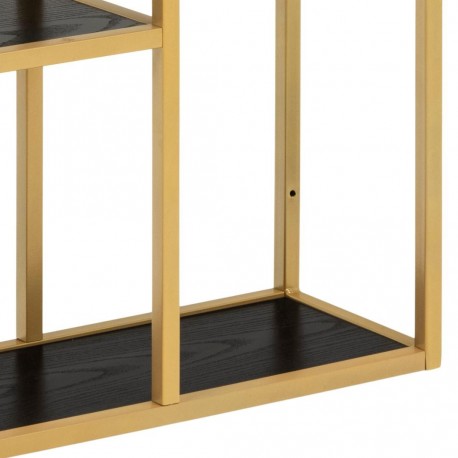 Seaford væghylde sort MDF 91 cm