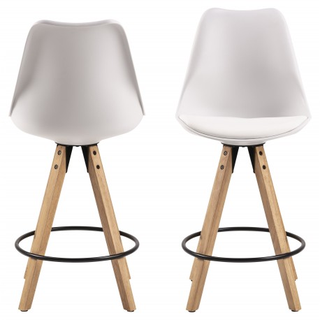 2 x Dima Counterstol hvid