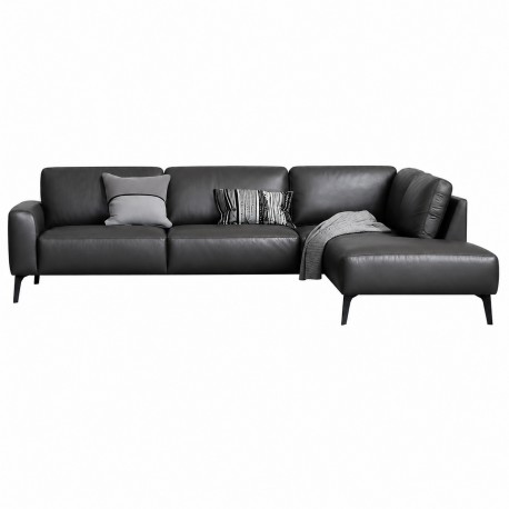 Copenhagen LæderHjørnesofa - Højrevendt