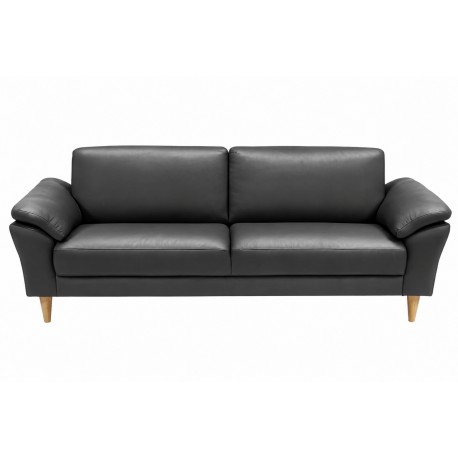 Kolding 3 pers lædersofa