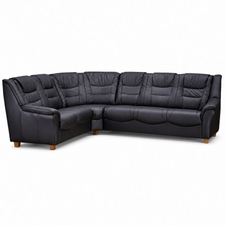 Strib Hjørnesofa grå stof - D23R