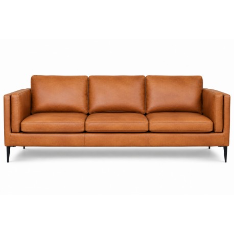 Valencia 3 pers. sofa læder Cognac