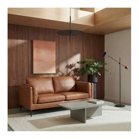 Valencia 2 pers. sofa læder cognac