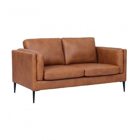 Valencia 2 pers. sofa læder cognac