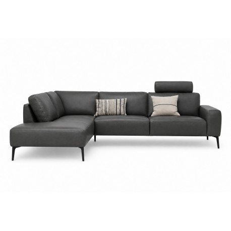 Copenhagen LæderHjørnesofa - Venstrevendt