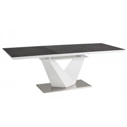 Modern spisebord 160x220 hvid