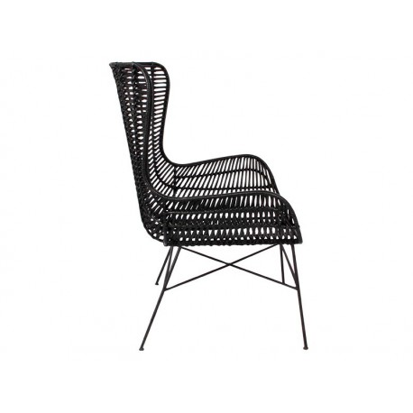 Opus rattan stol sort