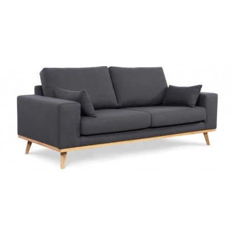 Lido 2 pers. sofa Koksgrå