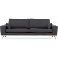 Lido 3 pers. sofa Koksgrå
