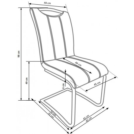 NORD spisebord hvid 140-180cm med 4 spisestole