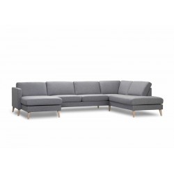 Ask hjørnesofa med Venstrevendt chaiselong & open-end