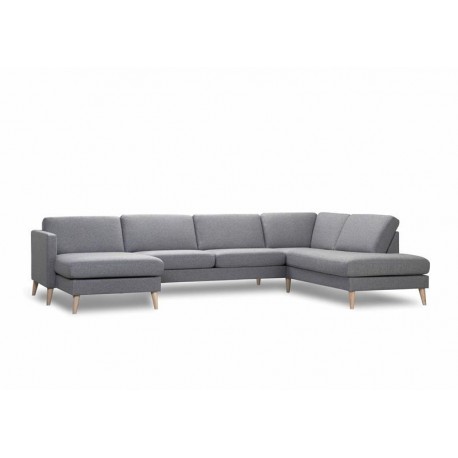 Ask hjørnesofa med Venstrevendt chaiselong & open-end