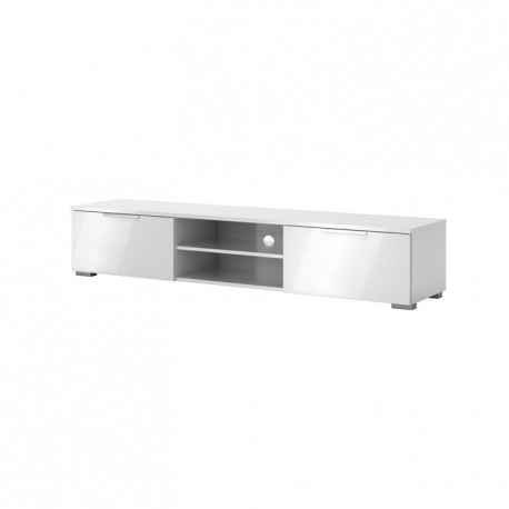 Chique tv-bord 172 cm - Hvid højglans