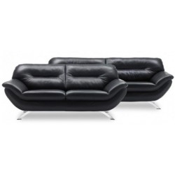 Taastrup 3 + 2 pers sofa soleda Læder