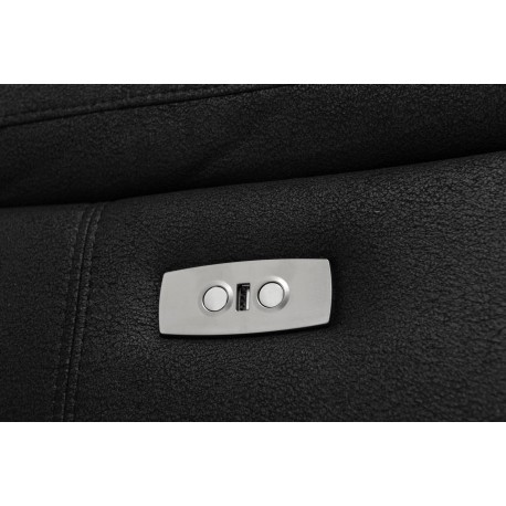 Selesta 2 Personers sofa Sort Stof