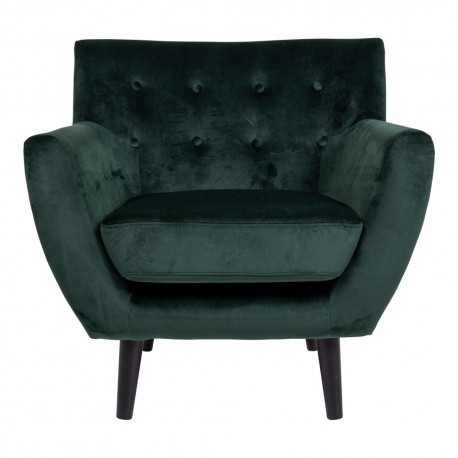 Monte Lænestol Grøn Velour