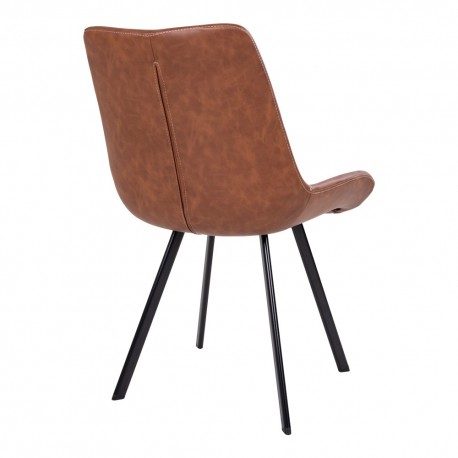 2 x Drammen Spisebordsstole - Cognac