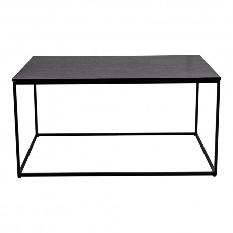 Vita Sofabord Sort 90 x 60 cm