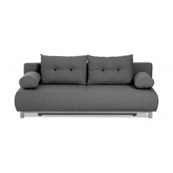 Mikado sovesofa - Antracit Inari 96/Sort Inari 100