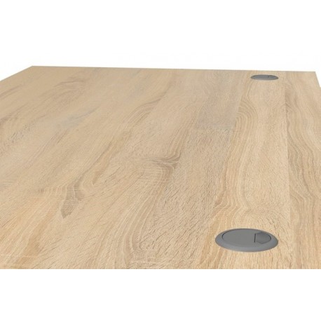 Rio skrivebord 150cm med skuffesektion Eg struktur
