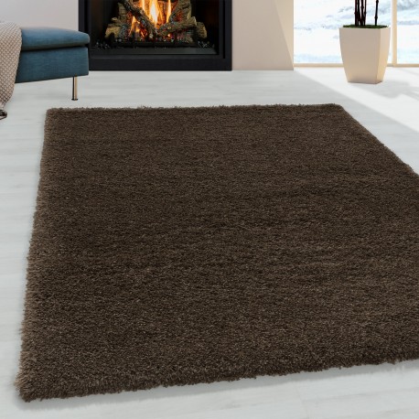 Fluffy tæppe - Brun