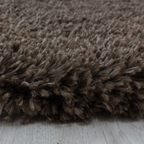 Fluffy tæppe - Brun