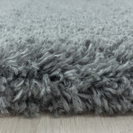 Fluffy tæppe - Lysegrå