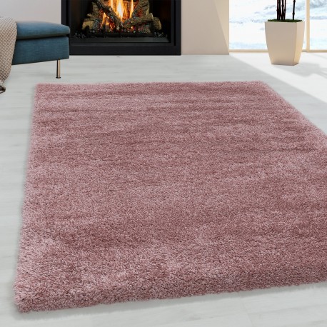 Fluffy tæppe - Rosa
