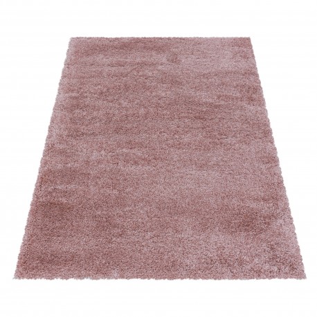 Fluffy tæppe - Rosa