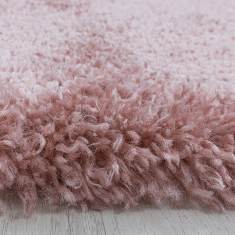 Fluffy tæppe - Rosa