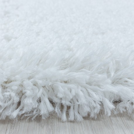 Fluffy tæppe - Hvid