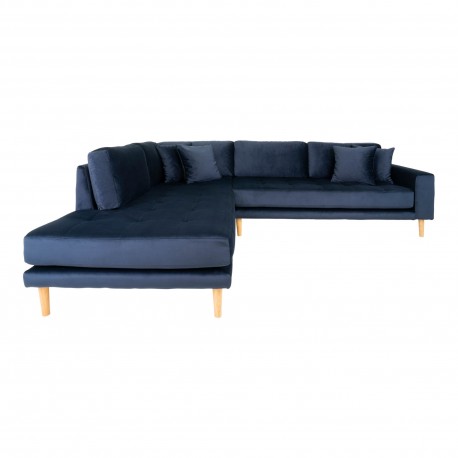 Andersen mørkeblå velour