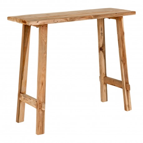 Girona Teak Konsolbord - Konsolbord i teak 90x30x80 cm