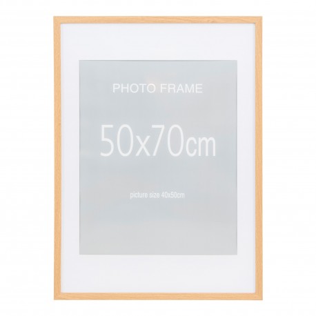 Marbella Ramme Display - Ramme 50x70, 10 stk. sort og 5 stk. natur