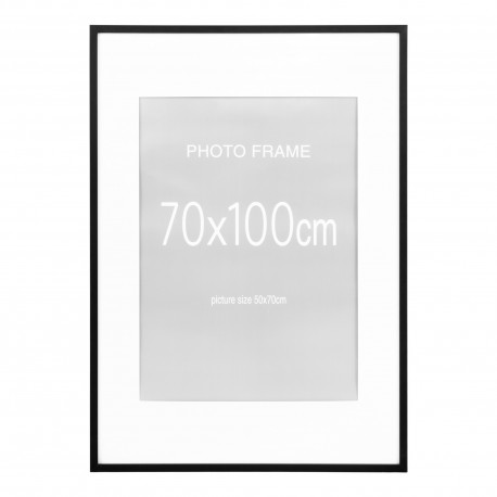 Marbella Ramme Display - Ramme 70x100, 10 stk. sort og 5 stk. natur