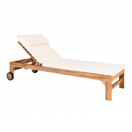 Andorra Teak Solvogn - Solvogn i teaktræ