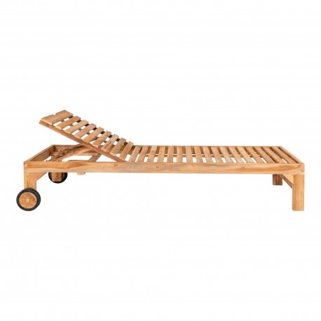 Andorra Teak Solvogn - Solvogn i teaktræ
