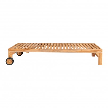 Andorra Teak Solvogn - Solvogn i teaktræ