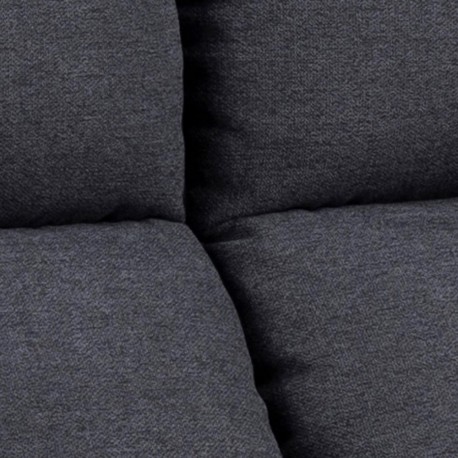 Sabia 3 personers recliner grå stof
